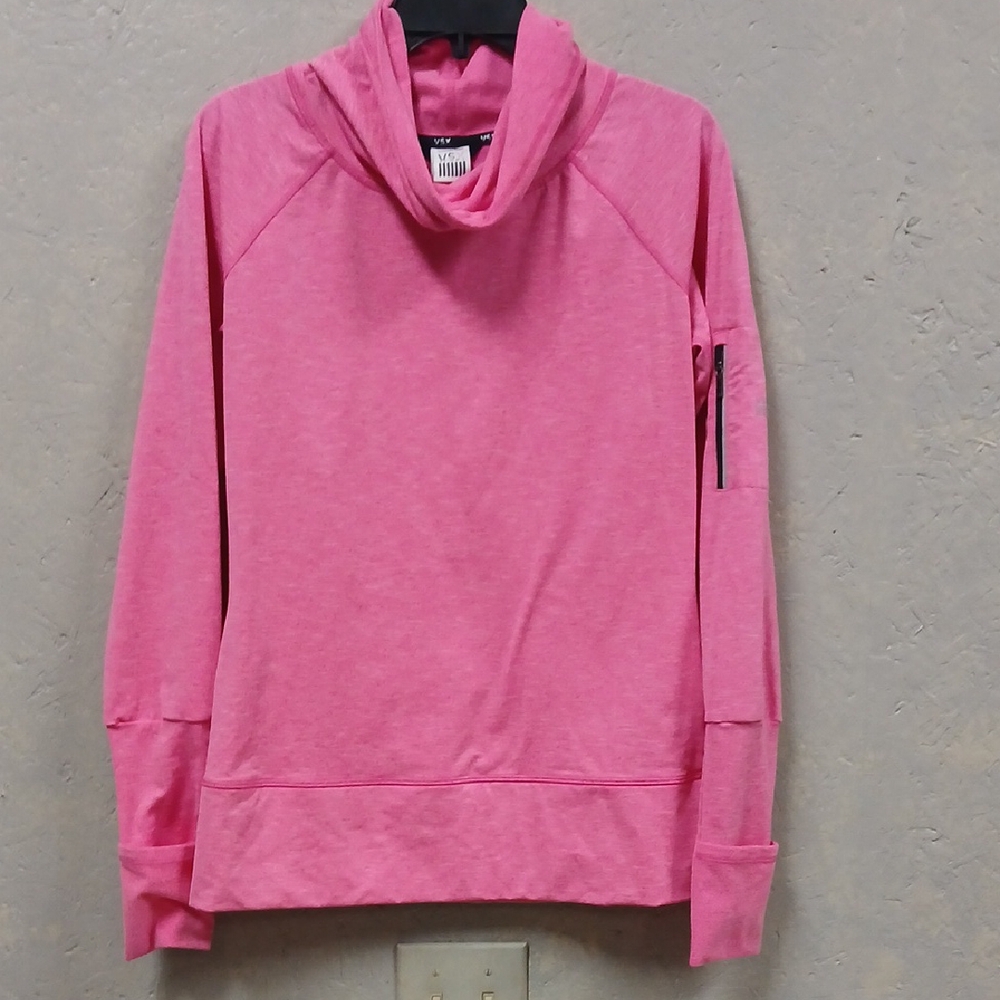 Victoria's Secret Sport Cowlneck Sport Top With Finger Holes